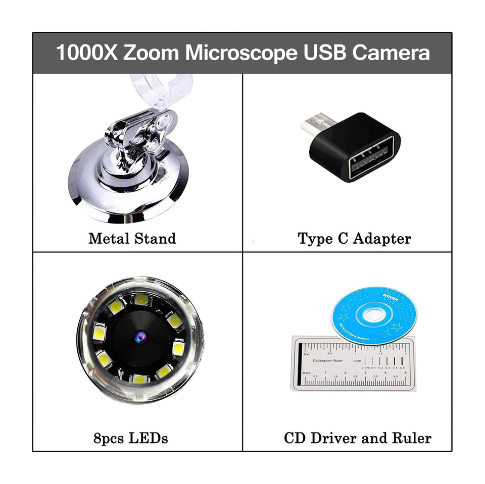 1000X Zoom Microscope USB Camera-bestdealz26