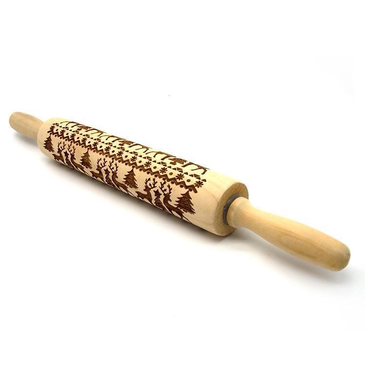 Christmas 3D Rolling Pin-bestdealz26