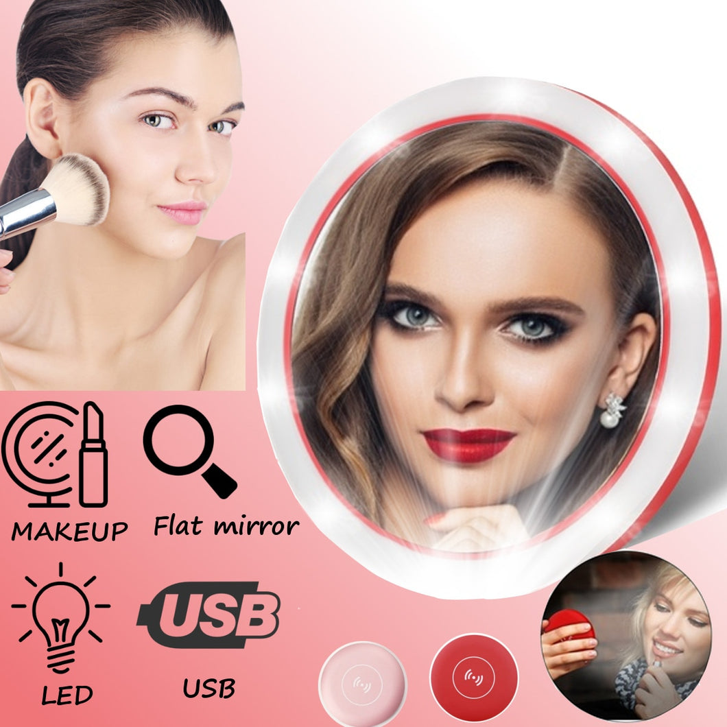 Wireless Charging Led Makeup Mirror-bestdealz26