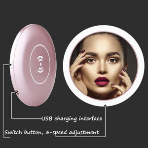 Wireless Charging Led Makeup Mirror-bestdealz26